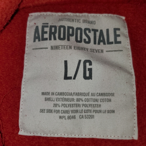 Y2K Aeropostale Hoodie - Baggy - Size Large Super Soft - Cozy - Picture 4 of 6